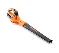 LawnMaster Soplador Hojas MX 24V con Ventilador axial, sin batería | Solo 1,5 kg, jardinería inalámbrica, sistema batería MX 24V, rastrillo hojas, tubo desmontable, almacenamiento compacto