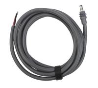 Lawnoval 1 arnés de extensión de cable de alimentación CC recubierto de 2 núcleos de 14 AWG para Starlink para Mini, compatible con Starlink para MINI - 1 m, 2 m, 300 cm (gris)
