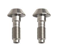 Lawnoval 2 tornillos de línea de freno de bicicleta, acero inoxidable 304, compatibles con frenos de disco hidráulicos MAGURA MT4/MT4E/MT5