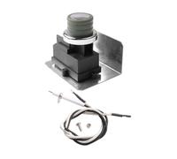 Lawnoval 65737 Kit de encendido con cable de tierra para módulo de encendido de parrilla de lujo, botón de repuesto y tornillo incluidos, 1 juego