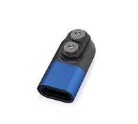 Lawnoval Adaptador de base de carga magnética USB C para modelos LEDLENSER P&H (P2R, P4R, P5R, P6R, P7R, P18R, H5R, H7R, H15R, H19R, iF2R, iF3R, iF4R), negro, rojo, plateado, azul