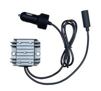 Lawnoval Adaptador de cable de coche Starlink Mini 18 AWG con convertidor de impulso CC de 10-28 V a 30 V, regulador de voltaje para camiones, caravanas, uso al aire libre, gris