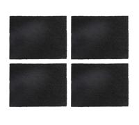 Lawnoval Alfombrillas de filtro de carbón activado de 9,5 x 7 x 0,5 cm, paquete de 4 unidades para cubos de basura de cocina, contenedores de compost y cajas de arena, compatibles con Joseph 60/48/50
