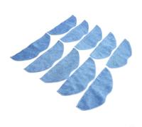 Lawnoval Almohadillas de microfibra lavables para Tefal para X-Plorer Serie 75 S+ Aspiradora Barredora Accesorios trapeador (10 unidades)