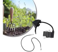 Lawnoval Bobina de encendido de repuesto para STIHL BG56, BG86, SH86 C42414001307, compatible con modelo 4241 400 1307, construcción de aleación