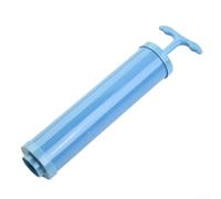 Lawnoval Bolsa de almacenamiento, bomba de aire, extractor de vacío manual, ahorrador de espacio para organización del hogar, color azul