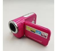 Lawnoval Cámara digital de 2.4 pulgadas 1080P 16MP con pantalla giratoria y zoom de 16X, para cuerpo compacto de PC, color rojo