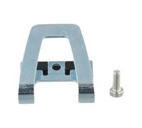 Lawnoval Clip de gancho para cinturón con tornillo compatible con taladros eléctricos Metabo SSW18LTX200 SSD18LT Llaves de metal plateado