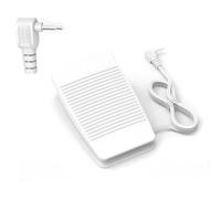 Lawnoval Controlador de pedal de pie para máquina de coser compatible con modelos Babylock FC-322 XC8816-021, plástico blanco, 6.18 x 3.56 pulgadas