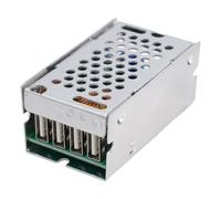 Lawnoval Convertidor de corriente reductor DC-DC de 9 V-36 V a 5.2 V 5 A 25 W, 4 puertos USB con chip de carga rápida, carcasa de aluminio, compatible con múltiples dispositivos