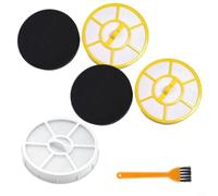 Lawnoval Filtro de repuesto para aspiradora Karcher VC3 para 1.198-125.0 2.863-238.0, incluye 3 filtros y cepillo de limpieza