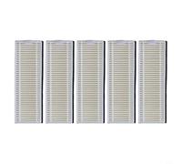 Lawnoval Filtro de repuesto para aspiradora Uninell UR1 Robot lavable, 5 unidades, fácil instalación, mantiene limpio e higiénico