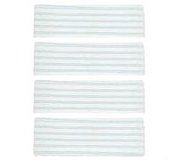 Lawnoval Funda de microfibra para fregona Leifheit XL Cotton Plus, almohadilla de limpieza lavable para azulejos de madera dura, laminado de mármol (paquete de 4)