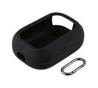 Lawnoval Funda de silicona para altavoz SoundCore Select 4, funda protectora de piel, negro, azul, blanco es negro