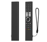 Lawnoval Funda de silicona para control remoto compatible con XMRM-P3, funda protectora a prueba de golpes con agarre antideslizante y resistente a los arañazos, color negro