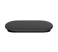 Lawnoval Funda protectora de silicona para Google TV Streamer (4K) 2024, negro y negro