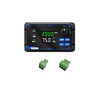 Lawnoval Generador de señal de doble canal de onda cuadrada frecuencia de pulso ciclo de trabajo 0-100%, ajuste de fase 0°-360°, salida 5-24 VDC, para laboratorio de electrónica, automatización