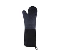 Lawnoval Guantes de horno aislados de silicona para hornear en la cocina, resistentes al calor hasta 260.0 °C, agarre texturizado para ollas y sartenes calientes, aptos para lavavajillas, color rojo