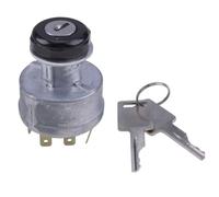 Lawnoval Interruptor de encendido AR58126 compatible con tractores John Deere 1020/1120/1520/1030/1130/1530/1630/1641F, construcción de metal con contactos chapados en oro, incluye 2 llaves