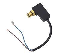 Lawnoval Interruptor de lavado de alta presión con función de flujo inverso y protector de apagado, construcción duradera de metal y plástico, color negro, 58 x 56 mm