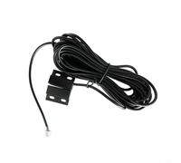Lawnoval Interruptor de sensor de puerta con cable de 5 m con imán de NdFeB, detector abierto normalmente cerrado para garaje, persiana enrollable de hierro, vidrio, puertas de madera
