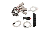 Lawnoval Kit de encendido de barbacoa para parrillas Weber Summit Gold y DD6 - 42326 repuesto con generador de 6 salidas, electrodos, botón, cables de conexión, tornillos de montaje