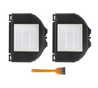 Lawnoval Kit de filtro de repuesto para robot para aspiradora RV2310AE AV2310, filtros de alta on cepillo de limpieza (paquete de 2+1)