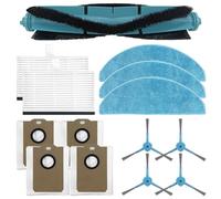 Lawnoval Kit de repuesto para aspiradora Liectroux G7 con cepillos laterales principales, filtros, paños de fregona, bolsas de polvo para AENO RC4S y EVOLUTION AIRO(A)