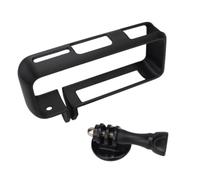 Lawnoval Marco protector extendido horizontal y vertical para cámara panorámica Insta360 X4 AIR, negro, negro y horizontal