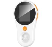 Lawnoval Microscopio digital de mano con aumento de 500X y cámara de 2 MP, pantalla IPS de 2 pulgadas, luces LED ajustables, ciencia portátil en negro