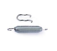 Lawnoval Muelle tensor de cubierta de 169 mm, 3,5 mm de diámetro del alambre para modelos Hustler Dash FasTrak, compatible con 607616 122388 604291