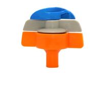 Lawnoval Paquete de 20 boquillas de aspersor giratorias, rociador de grados, tamaño de conector de 6 mm y 75 mm, riego de jardín, césped e invernadero 6