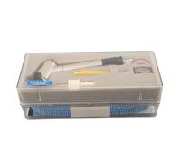 Lawnoval Para MAG-123N - Amoladora neumática de 23500 rpm, máquina pulidora portátil con cabezal de codo de 45°, cuerpo de metal, bajo ruido, para vidrio y piedra, color plateado