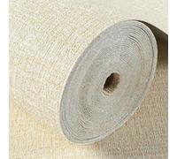 Lawnoval Pegatinas de pared impermeables con fácil aplicación y beneficios de insonorización (beige)