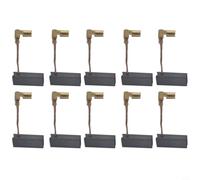 Lawnoval Pieza de repuesto para cepillo de carbono Bosch 1617000525 GBH2-22, GBH2-23, GBH2-24, GBH2-26 accesorio de herramienta eléctrica 19 x 8 x 5 mm (10 unidades)