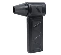 Lawnoval Plumero de aire comprimido, soplador eléctrico inalámbrico, 130000 rpm, 4000 mAh, flujo de aire ajustable para ventilador turbo, color negro