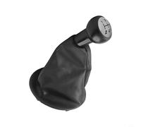 Lawnoval Pomo de palanca de cambios de coche con kit de cubierta de maletero de cuero manual de 5 velocidades de repuesto para C3 para Berlingo