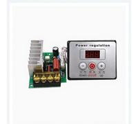 Lawnoval Regulador de voltaje SCR digital de 4000W, motor controlador de temperatura y velocidad de CA, luz, calefacción
