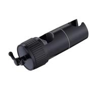 Lawnoval Soporte de cabezal de ducha ajustable con rótula de latón de 360 °C, construcción de ABS y latón, instalación, se adapta a soportes de ducha estándar de 1,27 cm