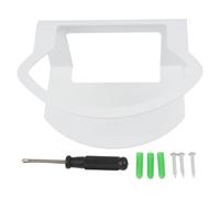 Lawnoval Soporte de pared para Eero Pro7, soporte de metal para optimización vertical del espacio, 17,2 x 12 x 8 cm, color blanco, incluye accesorios de instalación