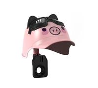 Lawnoval Soporte de teléfono para motocicleta con cubierta impermeable, cabezal de bola ajustable para teléfonos de 4.7 a 7.2 pulgadas, rosa, gris, blanco y rosa