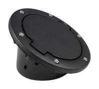 Lawnoval Tapa de depósito de combustible negra con bloqueo compatible con Jeep Wrangler 2007-2018, cubierta exterior de gasolina resistente a la intemperie