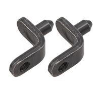 Lawnoval Tension Slide - Repuesto de metal 346859-4 compatible con motosierra eléctrica Makita UC3541A UC3041A UC4041A, negro, 2 unidades