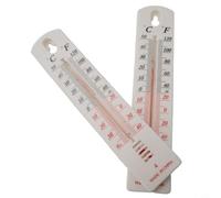 Lawnoval Termómetros montados en la pared, diseño de montaje para el hogar, jardín, invernadero, oficina en casa, interior y exterior