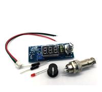 Lawnoval USB - Estación de soldador con pantalla digital LED, control de temperatura de 200 °C a 450 °, modo de suspensión y falla, para kits de bricolaje con mango T12