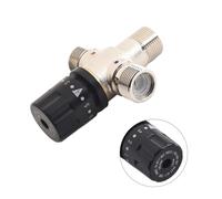 Lawnoval Válvula mezcladora termostática de calentador solar DN20 de 34 pulgadas, TMV de cobre para control de temperatura de 35 a 55 °C, accesorios BSP, fallo de suministro