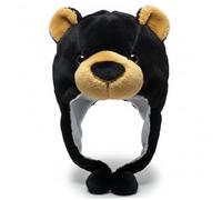 Lawnrden Gorro de invierno de osos | Gorro de oso, orejeras de felpa unisex, osos de invierno, forro polar acogedor, de animal cálido para niños, adolescentes y adultos