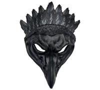 Lawnrden Masilla Eagle Exquisito Masilla de Halloween de texturas Halloween disfraz de aves realistas para Mardi Gras Day Masquerade Cosplay Party | Masks