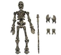 Lawnrden The Skeleton Key|Figura de acción de Esqueleto, Juguete móvil de articulaciones múltiples con Armas, Figura de acción de plástico para Decoraciones de Escritorio de coleccionistas