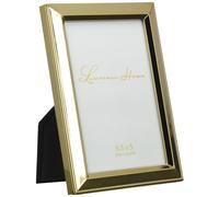 Lawrence 3x5 Gold Metal Picture Frame-Classic Bevel Marco de Fotos, Dorado
